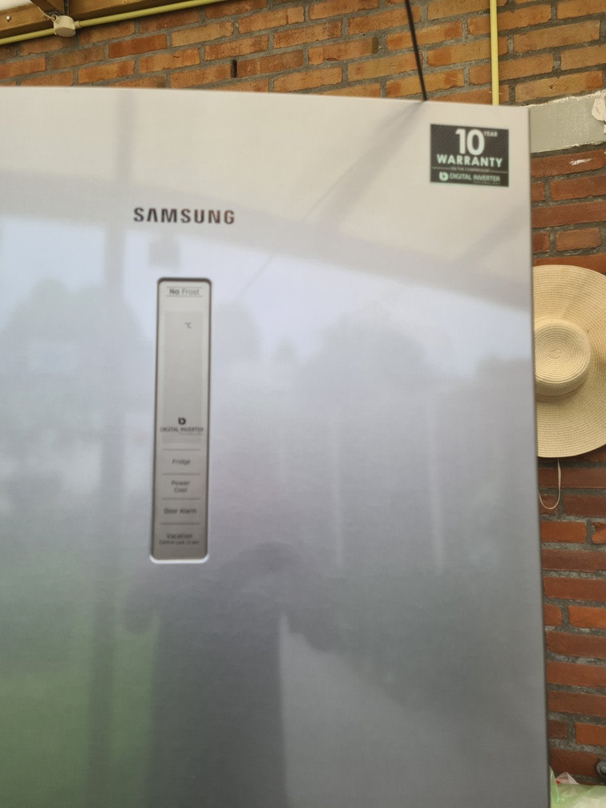 Bijna nieuw Samsung RR35H6000SA zilver koelkast maat 180/60., Zonder vriesvak, 200 liter of meer, Zo goed als nieuw, Energieklasse A of zuiniger