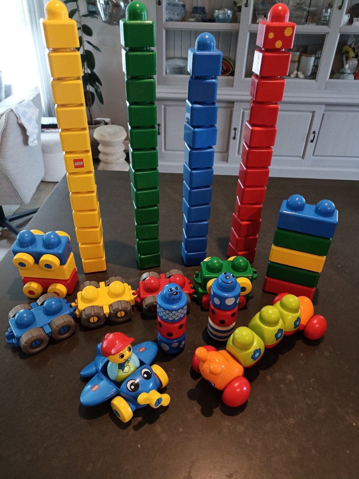 Lego Primo, Ophalen, Gebruikt