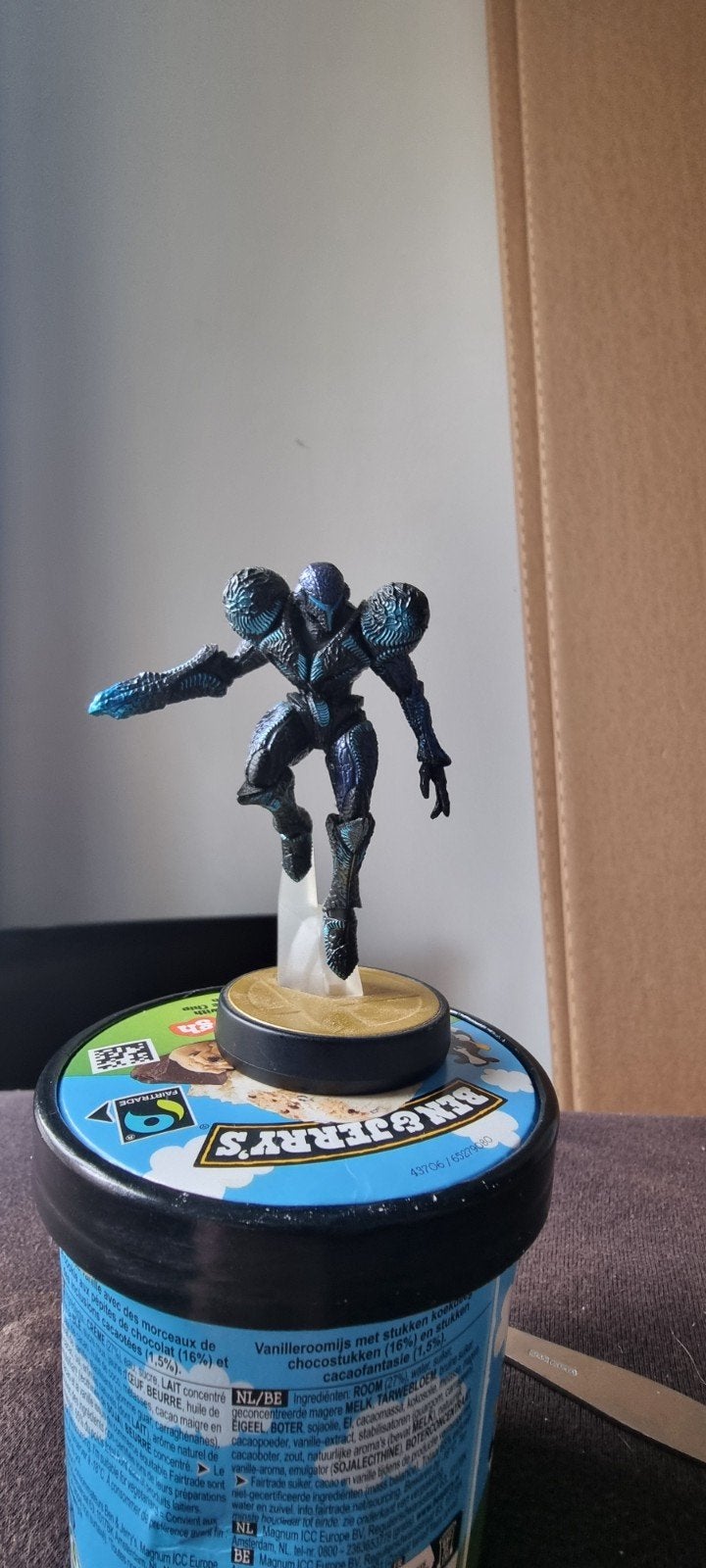 Black Samus amiibo - Metroid, Ophalen, Zo goed als nieuw