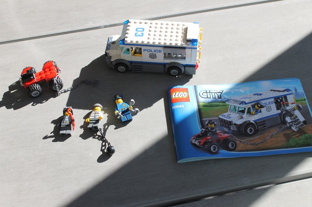 lego city politie boevenwagen 60043, City, Lego, Ophalen of Verzenden, Zo goed als nieuw