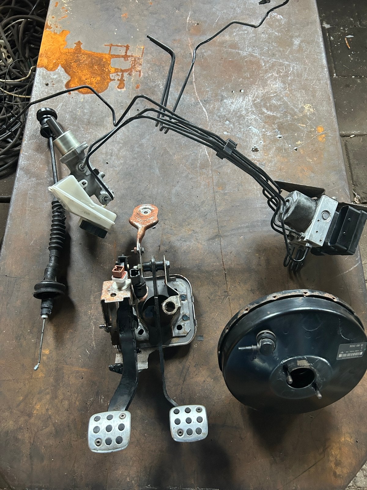 Peugeot 206 rembekrachtiger, abs pomp & computer/module, Auto-onderdelen, Ophalen of Verzenden, Gebruikt, Peugeot