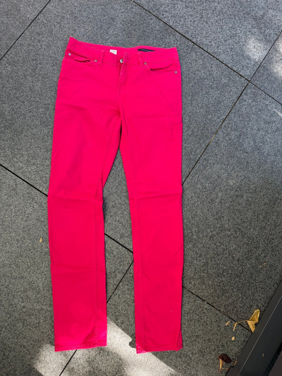 Tommy Hilfiger roze broek - Maat 36 (S), Ophalen of Verzenden, Zo goed als nieuw, Roze, Maat 36 (S)