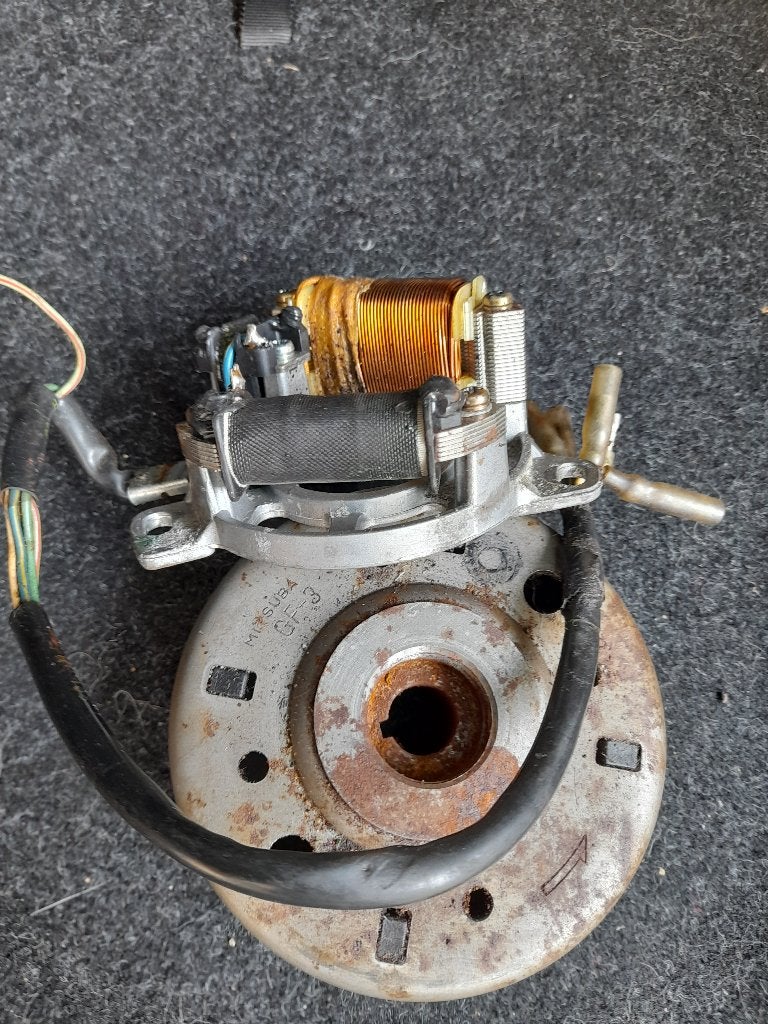 Honda mbx80 ontsteking zie omschrijving, Ophalen of Verzenden, Gebruikt, Blok, Honda