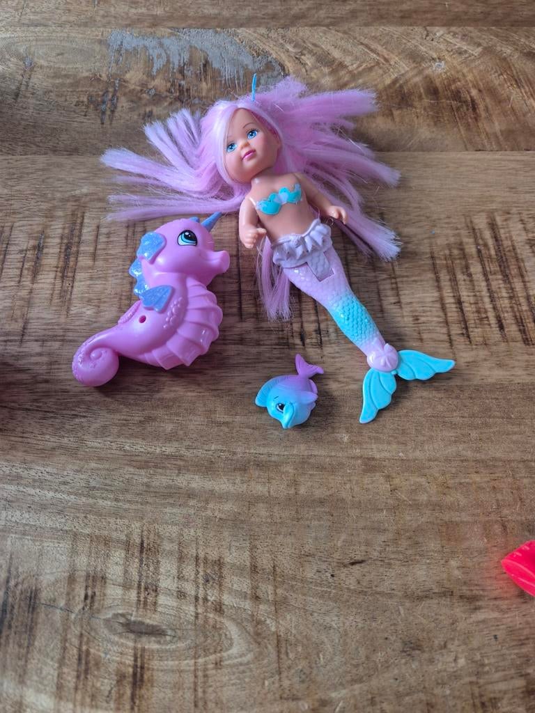 Evi Love Zeemeermin met zeepaardje en dolfijn, Ophalen, Gebruikt, Meisje