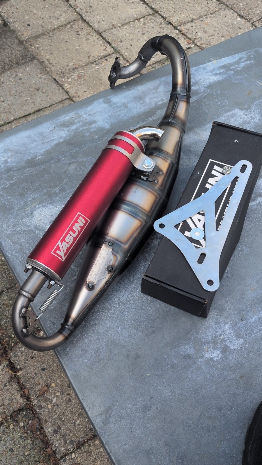 yasuni r sport uitlaat TERUIL/tekoop, Ophalen of Verzenden, Zo goed als nieuw