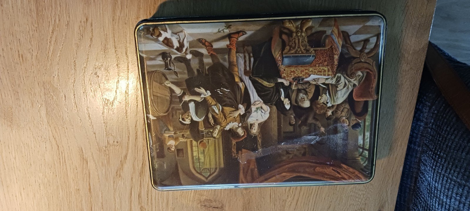 Antiek sigarendoosje, Ophalen of Verzenden