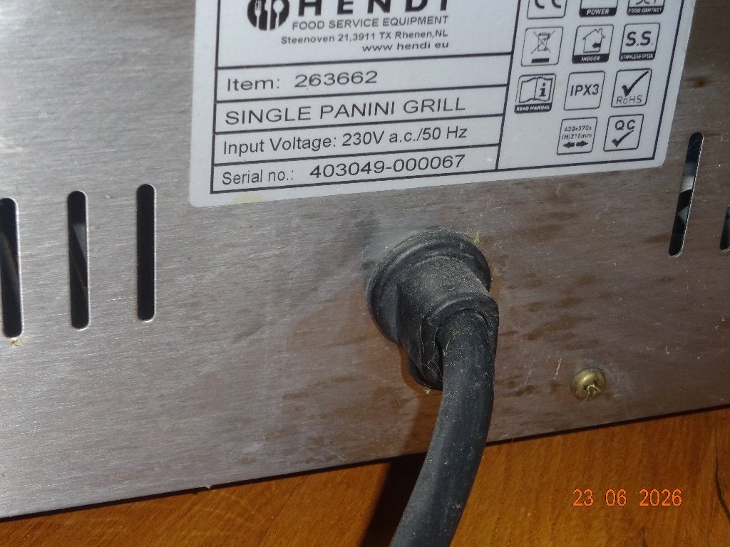 Panini Grill, Ophalen, Gebruikt, Overige typen