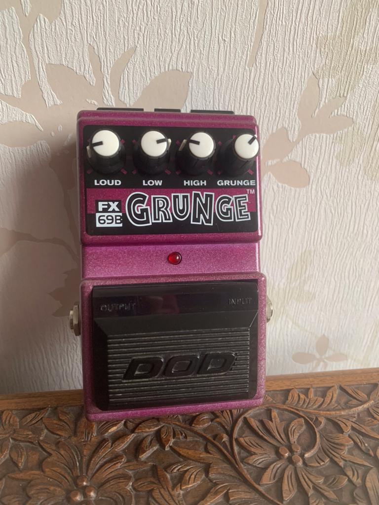 DOD FX69B Grunge pedaal - vintage jaren ‘90, Ophalen of Verzenden, Gebruikt, Distortion, Overdrive of Fuzz