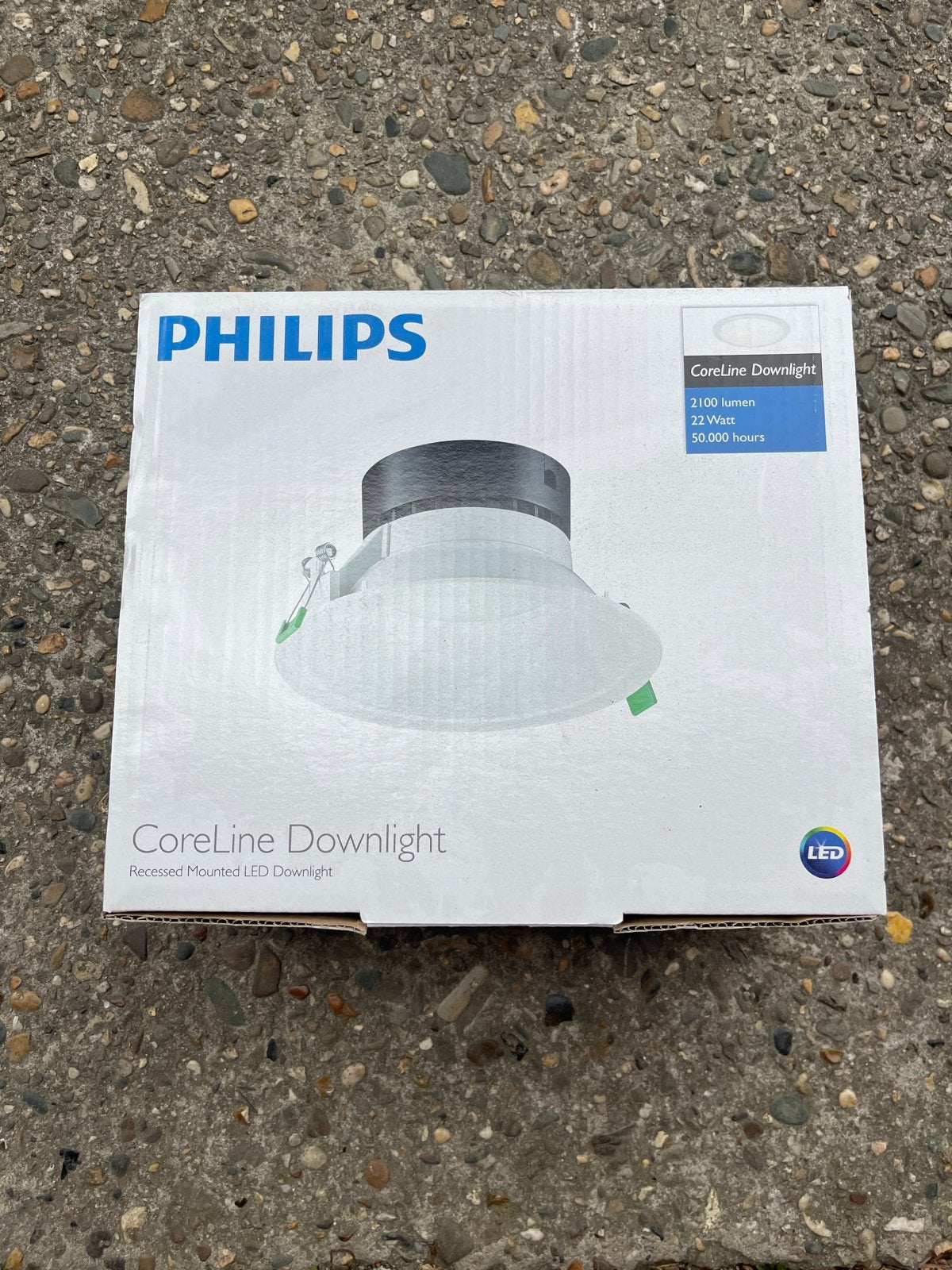 40x Philips CoreLine Downlight LED 2100 lumen 22W, Wit, Info@philips.nl, Philips, Nieuw
