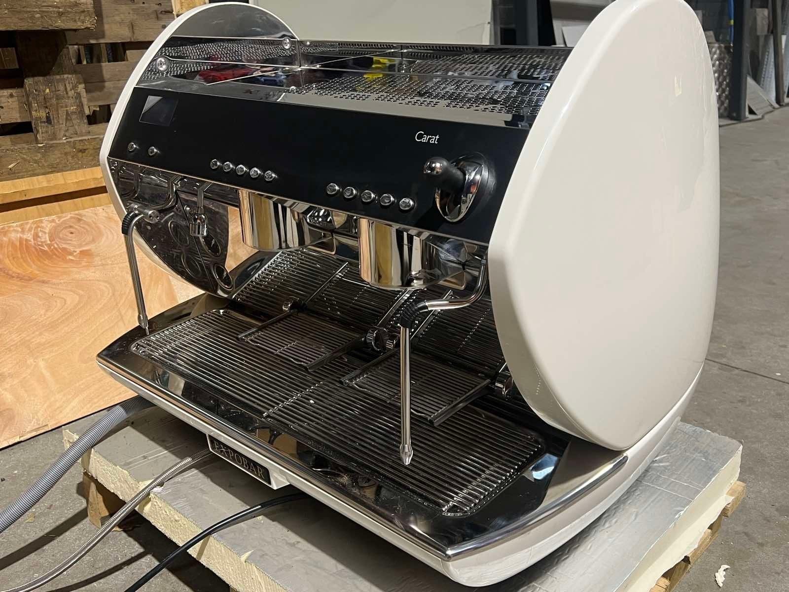 Expobar Carat 2-groeps Espressomachine - Zo goed als nieuw, Witgoed en Apparatuur, Espresso apparaat, 10 kopjes of meer, Gemalen koffie