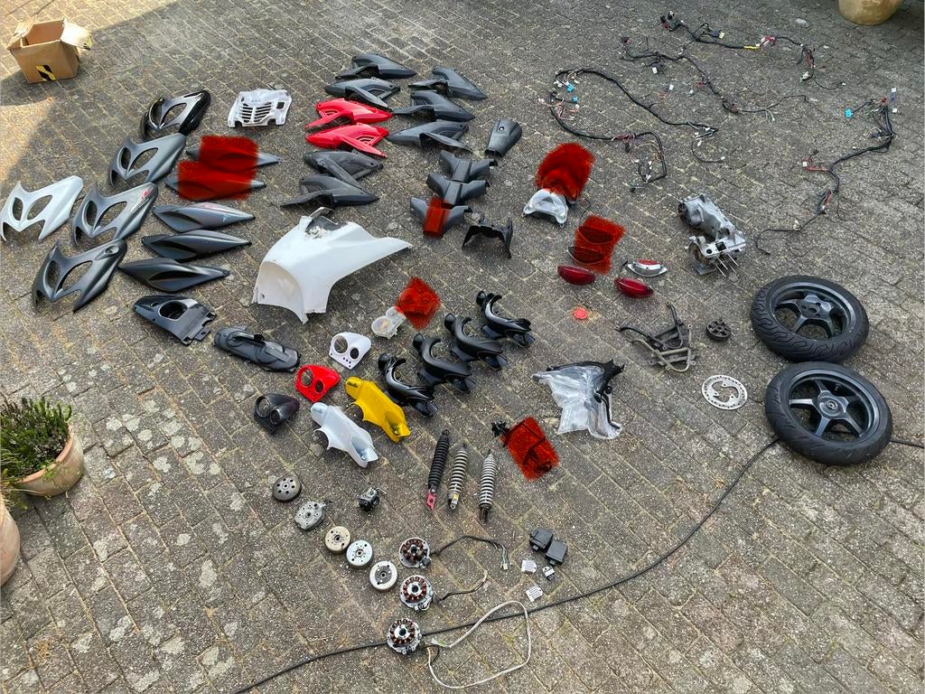 Yamaha aerox onderdelen, Ophalen, Overige typen