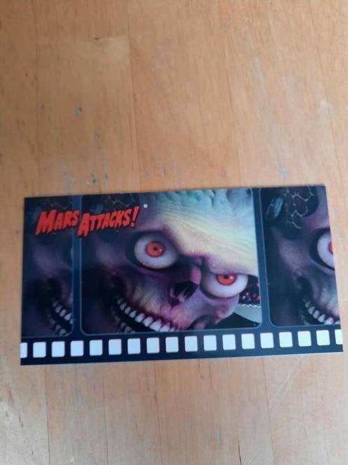 MARS ATTACKS - AANKONDIGINGS KAARTJE - TOPPS 1996, Ophalen of Verzenden