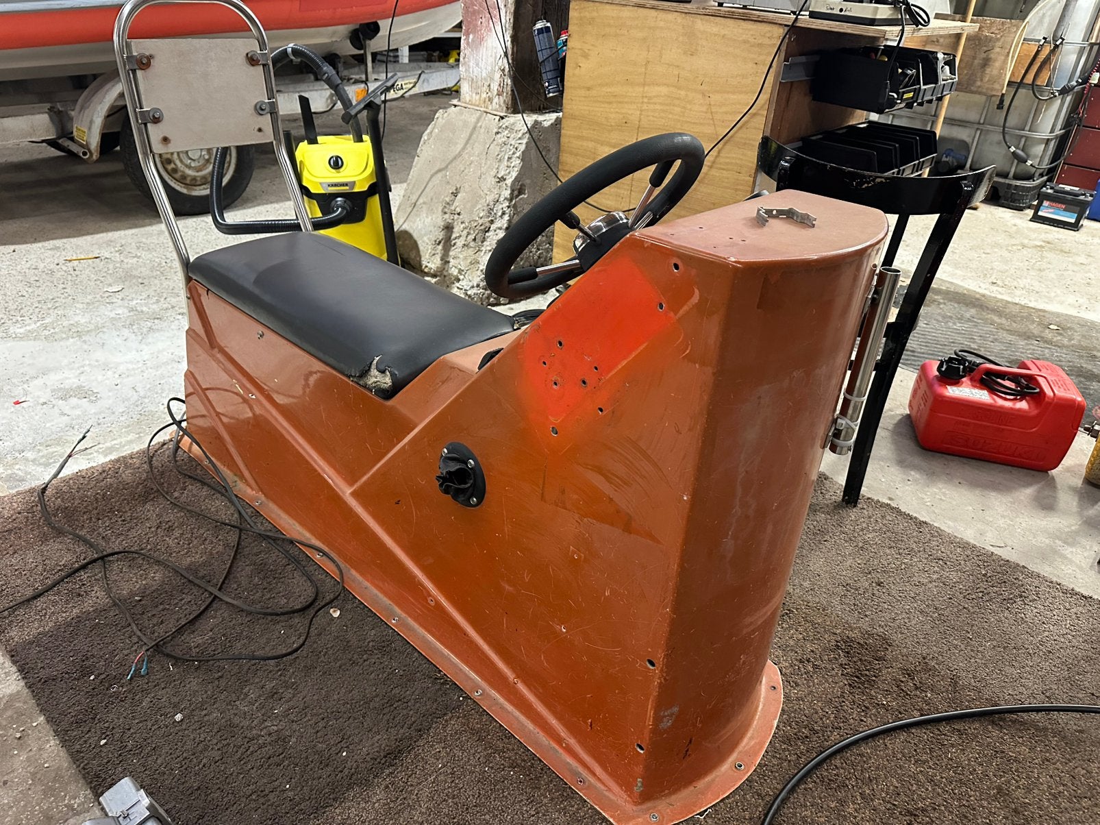 Jockeyseat stevig met stuursysteem!, Ophalen, Zo goed als nieuw, Interieur en Kussens