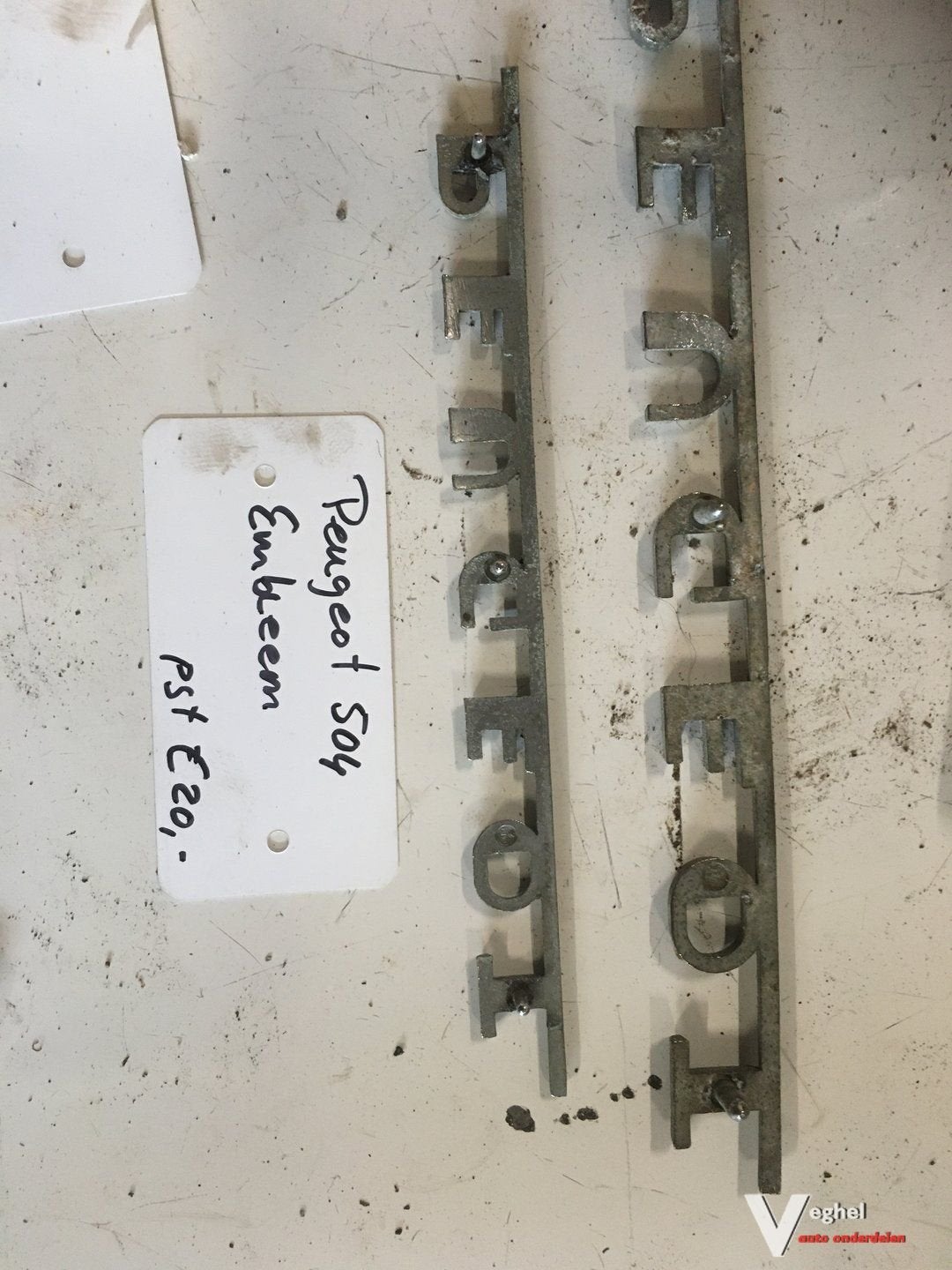 Peugeot 504 diverse embleems, Gebruikt, -, -, Ophalen of Verzenden