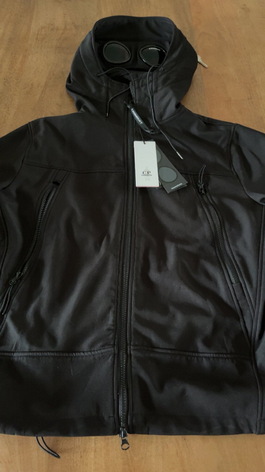 C.P company jas zwart, Kleding | Heren, Jassen | Zomer, Ophalen of Verzenden, Nieuw, Maat 52/54 (L), Zwart