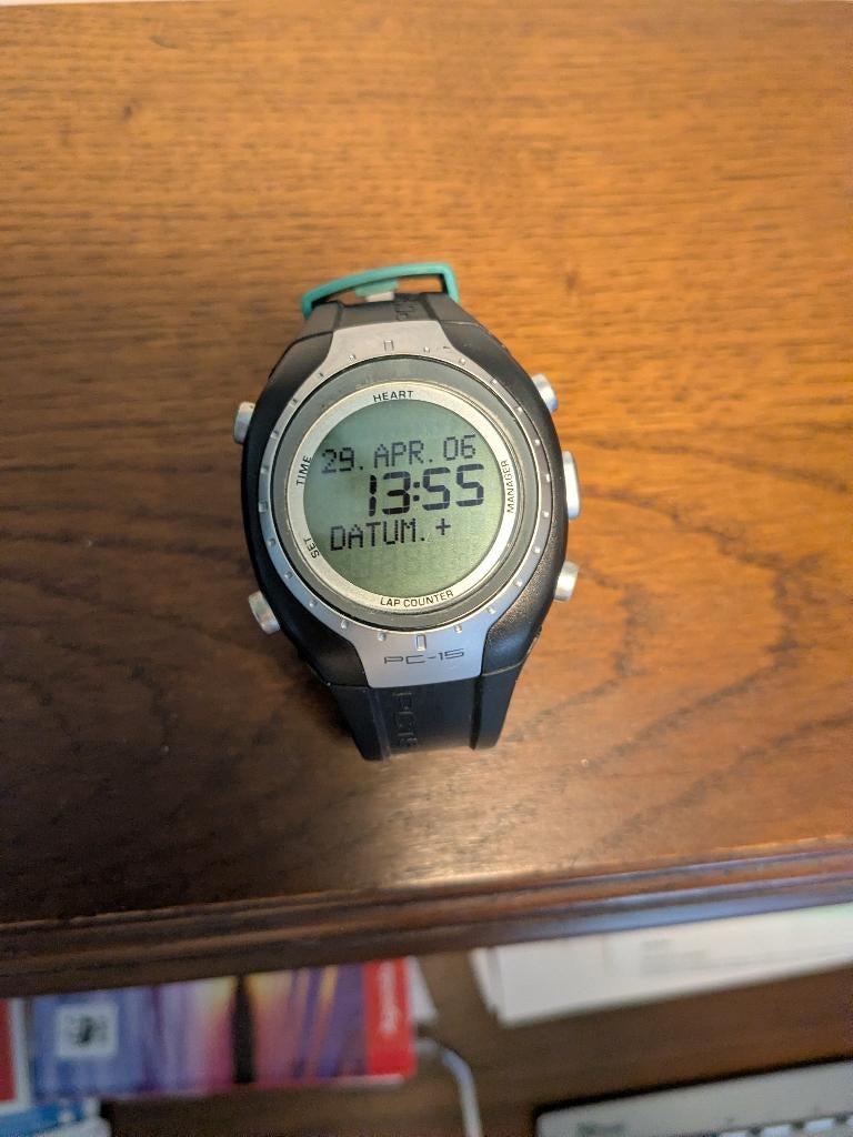 Sport horloge Sigma PC 15, Sport en Fitness, Hartslagmeters, Ophalen of Verzenden, Zo goed als nieuw, Sigma, Met borstriem