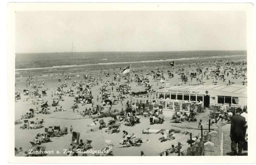 Zandvoort, Verzenden, 1940 tot 1960, Gelopen, Noord-Holland