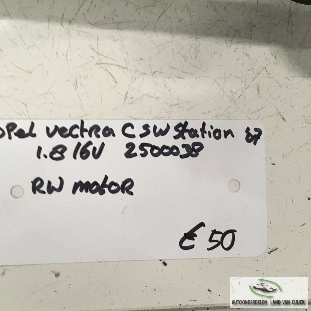 Opel Vectra C 1.8 16v station 2007 Wagennr 2500038 Ruitenwis, Gebruikt, -, -, Ophalen of Verzenden