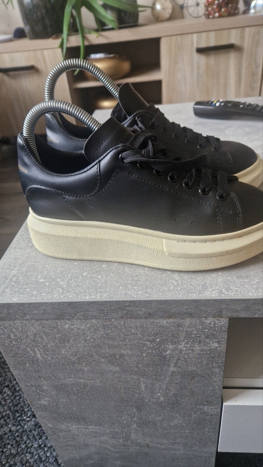 Alexander McQueen sneakers maat 36, Zwart, Ophalen of Verzenden, Alexander Mcquuen, Sneakers of Gympen