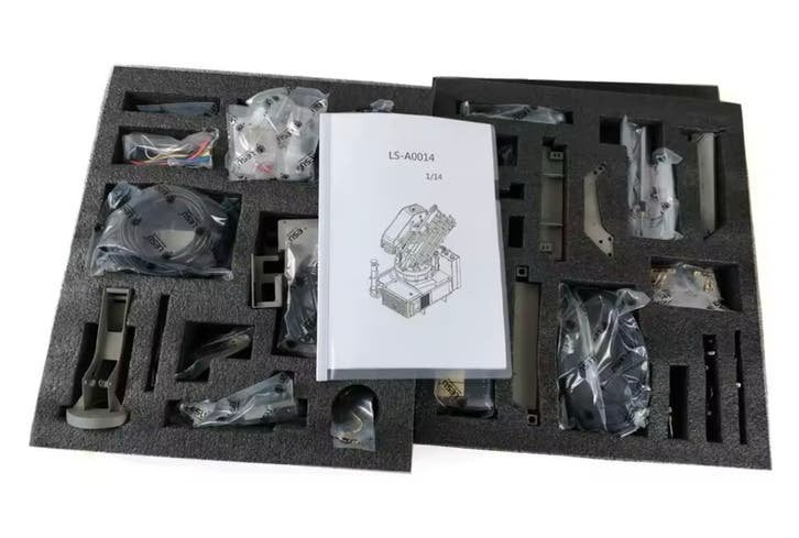 Opbouw autolaadkraan Lesu RC 1/14 Kit, Hobby en Vrije tijd, Ophalen of Verzenden, Nieuw, Schaal 1:14, Onderdeel
