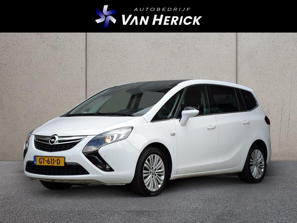 Opel Zafira Tourer 1.4 Turbo 140PK | 7-Zitter | Panoramadak, Gebruikt, 4 cilinders, Parkeersensor, 7 stoelen