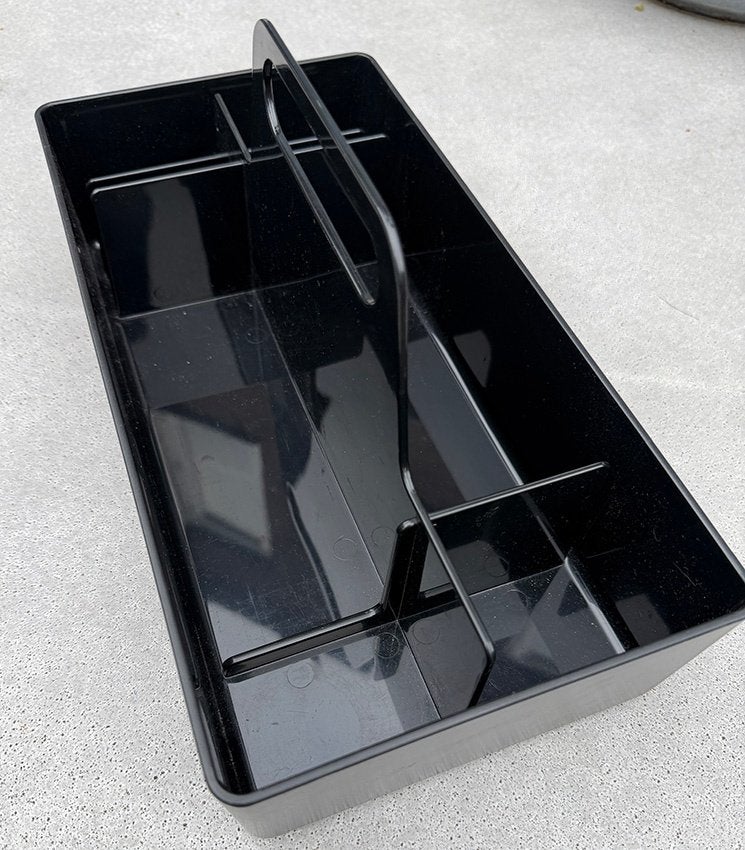 Vitra Toolbox RE opbergbak - Black, Ophalen, Zwart, Kunststof, Zo goed als nieuw