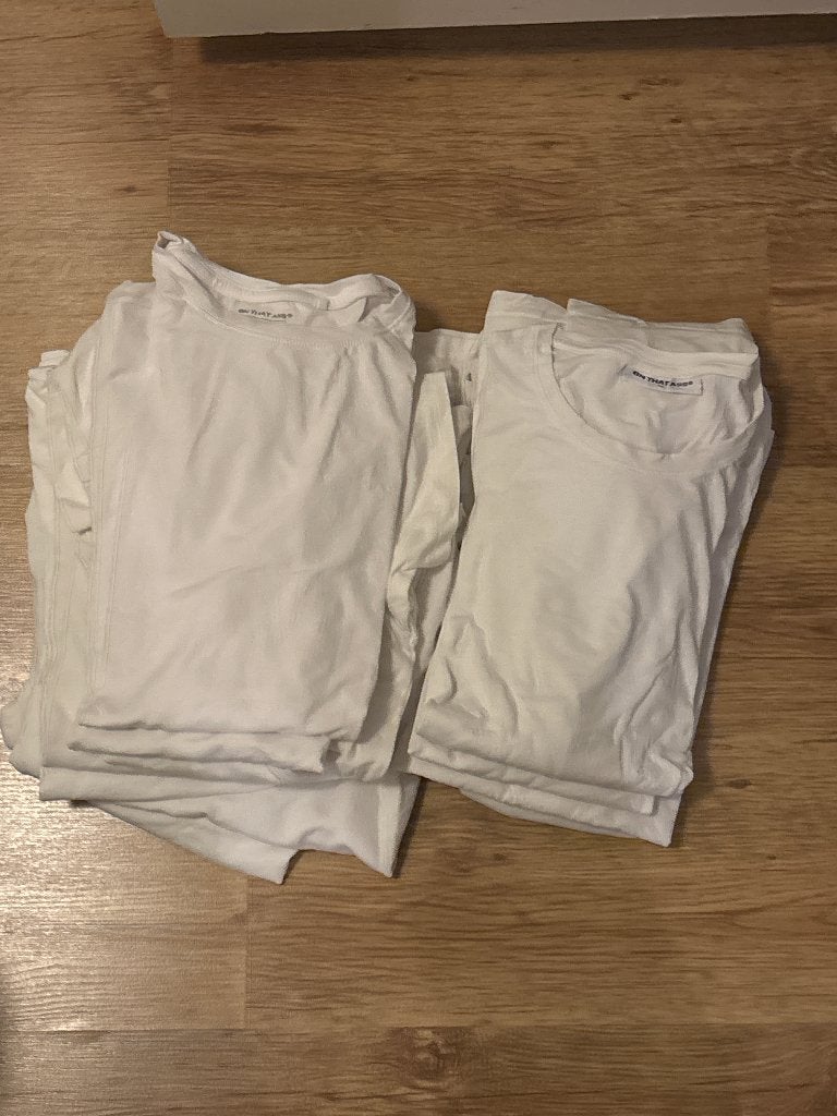 On that ass undershirts, On That Ass, Maat 48/50 (M), Wit, Ophalen of Verzenden