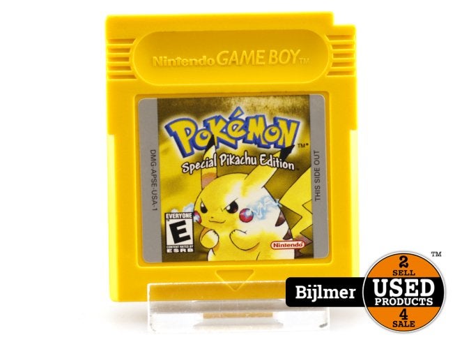 Nintendo Game Boy: Pokémon Special Pikachu Edition, Nintendo, Zo goed als nieuw, Support@nintendo.com, 11-1 Hokotate-cho, Kamitoba, Minami-ku
Kyoto 601-8501
Japan