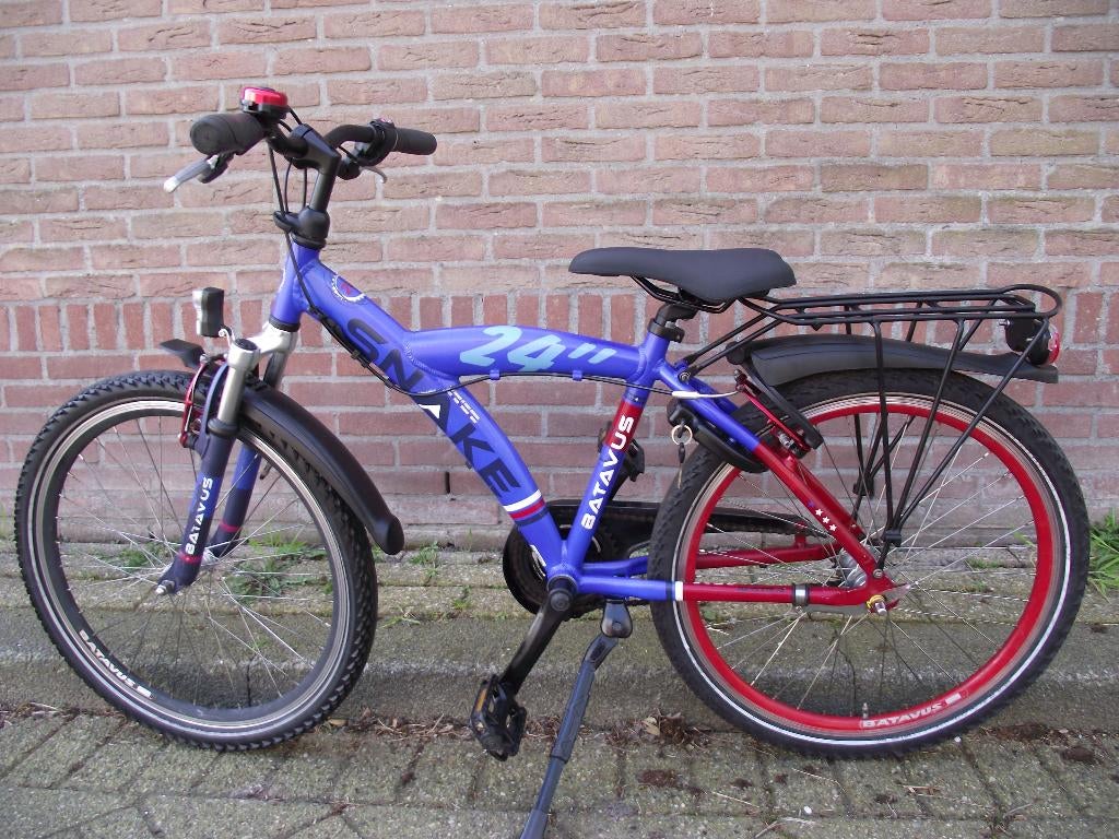 24 inch jongensfiets  batavus snake 3 nexus versn + vering, Ophalen, 24 inch, Velgrem, Versnellingen