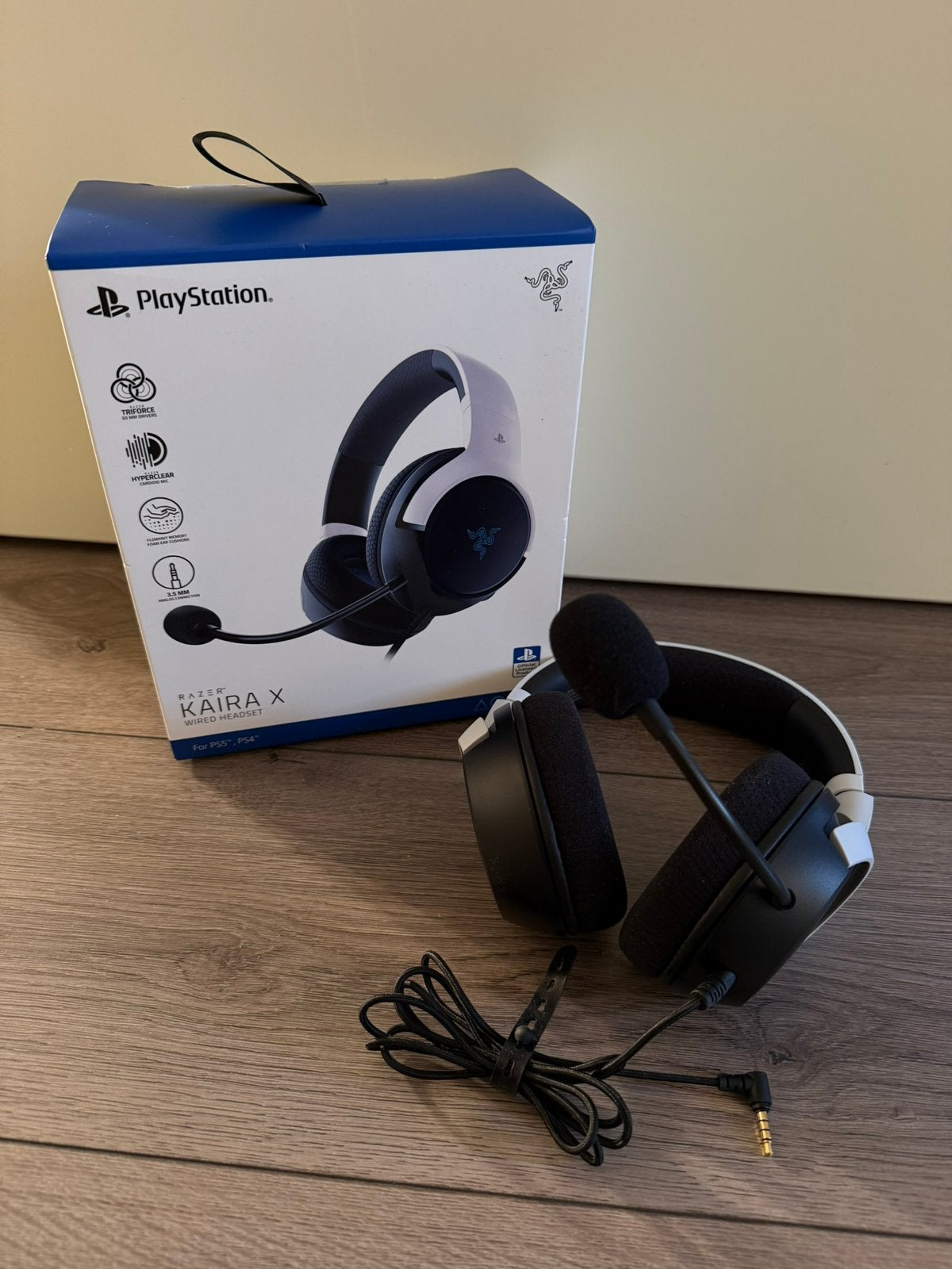 PlayStation headset x Razer, Ophalen, Zo goed als nieuw