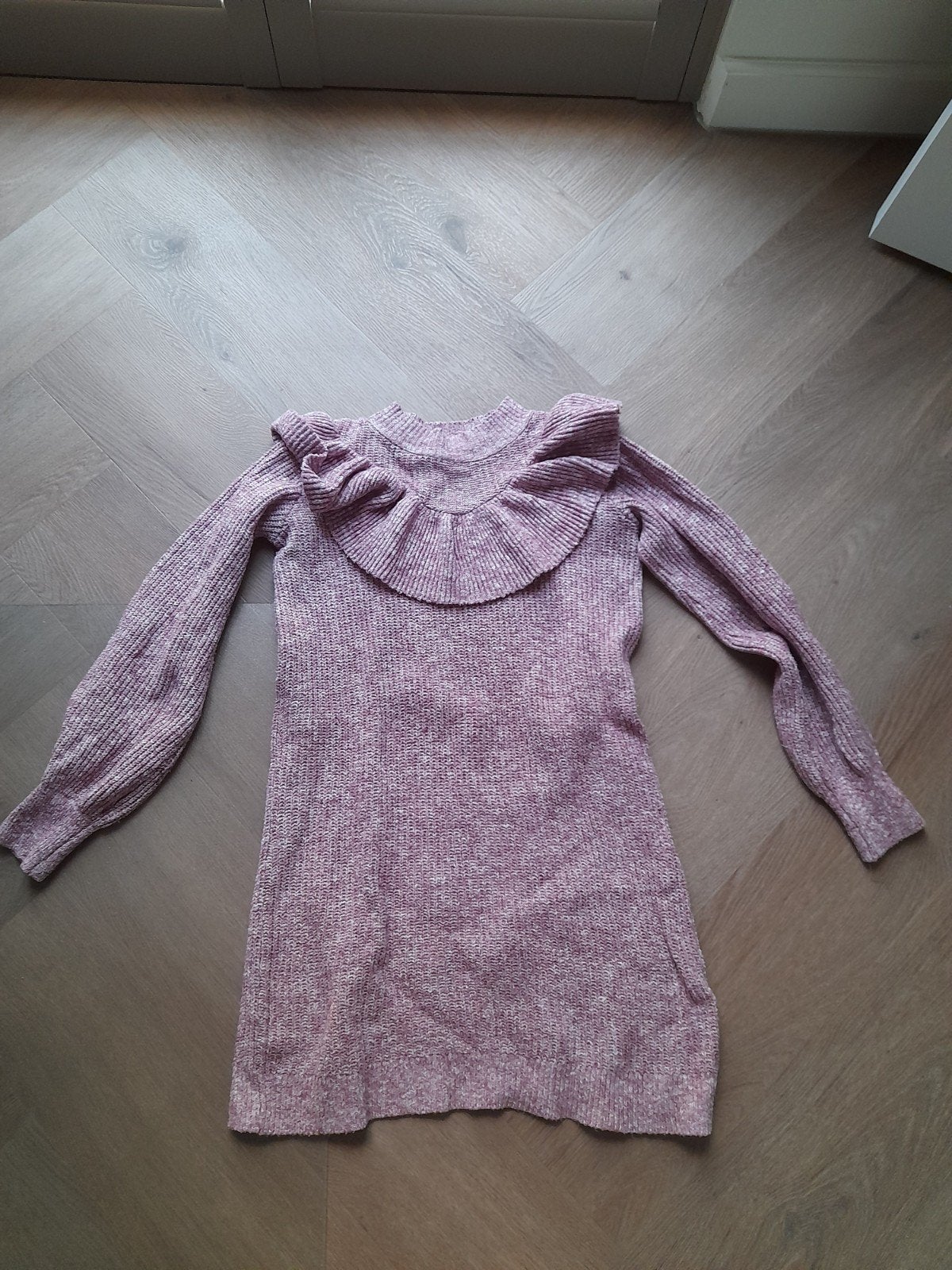 Bijna gratis zgan Herfst meisjes jurk Hema 146/152, Meisje, Ophalen of Verzenden, Zo goed als nieuw, Jurk of Rok
