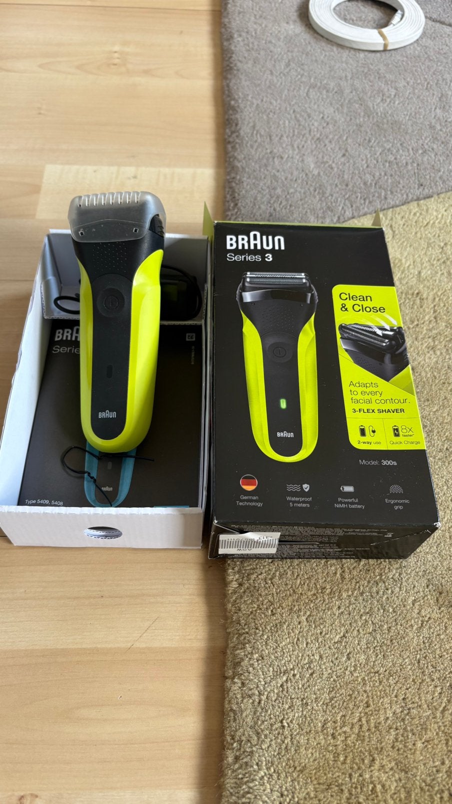 Goed werkend scheerapparaat van Braun., Ophalen, Zo goed als nieuw, Scheren en Epileren