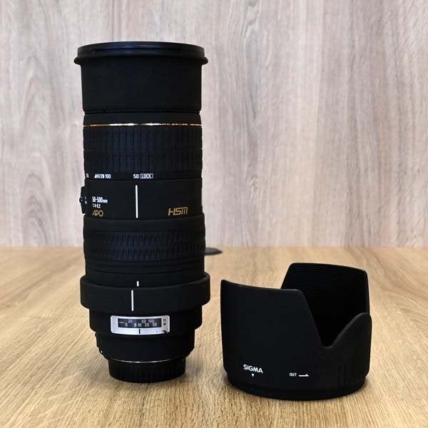 Sigma 50-500 mm F4-6.3 APO EX HSM Canon, Gebruikt, Sigma, De Bouw 1b, Houten, Info@sigmabenelux.com