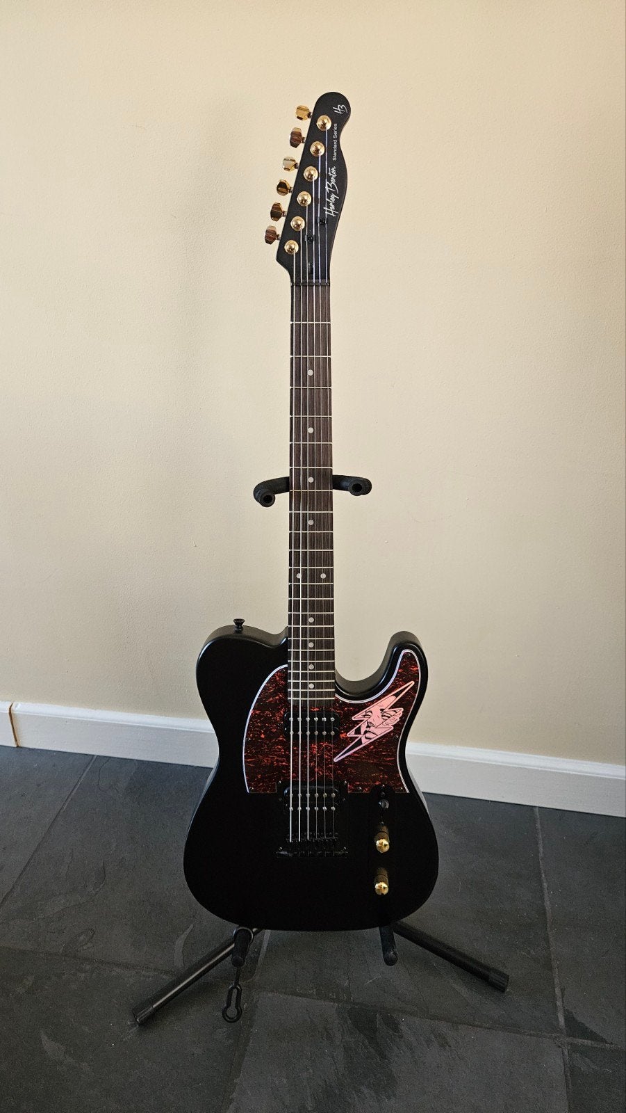 Harley Benton TE-20HH, Muziek en Instrumenten, Snaarinstrumenten | Gitaren | Elektrisch, Ophalen, Zo goed als nieuw, Solid body