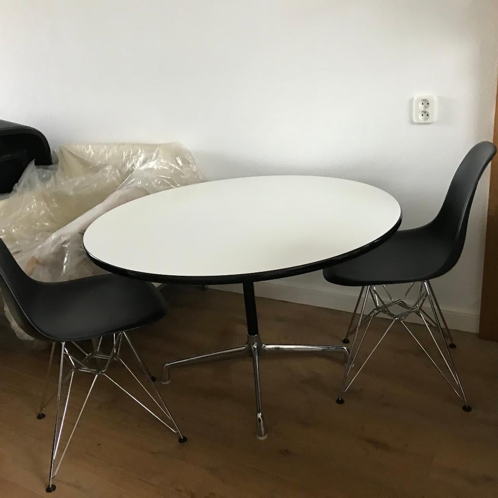 Vintage Herman Miller Eames segmented low table tafel, Huis en Inrichting, Stoelen, Gebruikt, Eén, Ophalen of Verzenden
