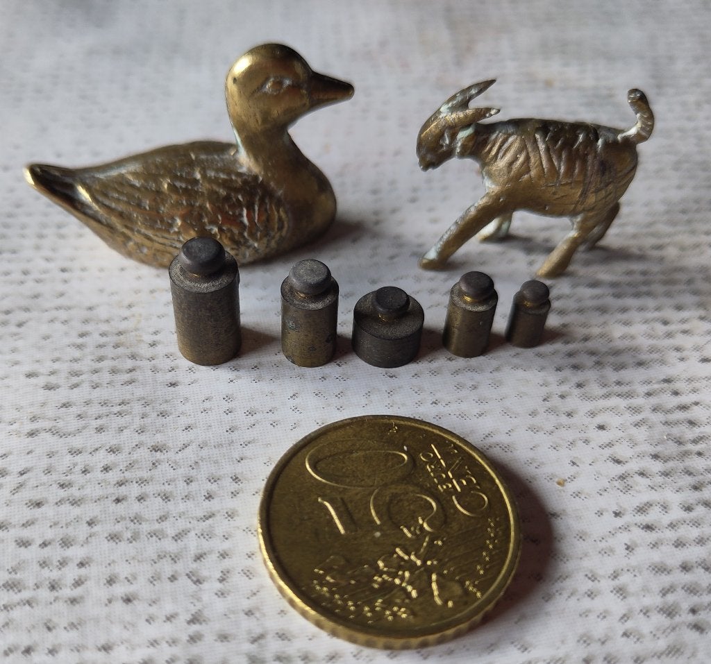 Miniaturen voor letterbak, Hobby en Vrije tijd, Ophalen of Verzenden, Gebruikt