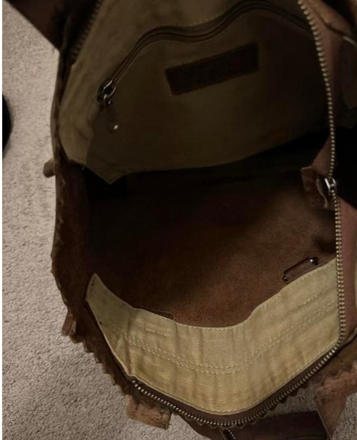 Myomy Paper Bag Shopper - Bruin Leer, Ophalen of Verzenden, Zo goed als nieuw, Bruin, Shopper