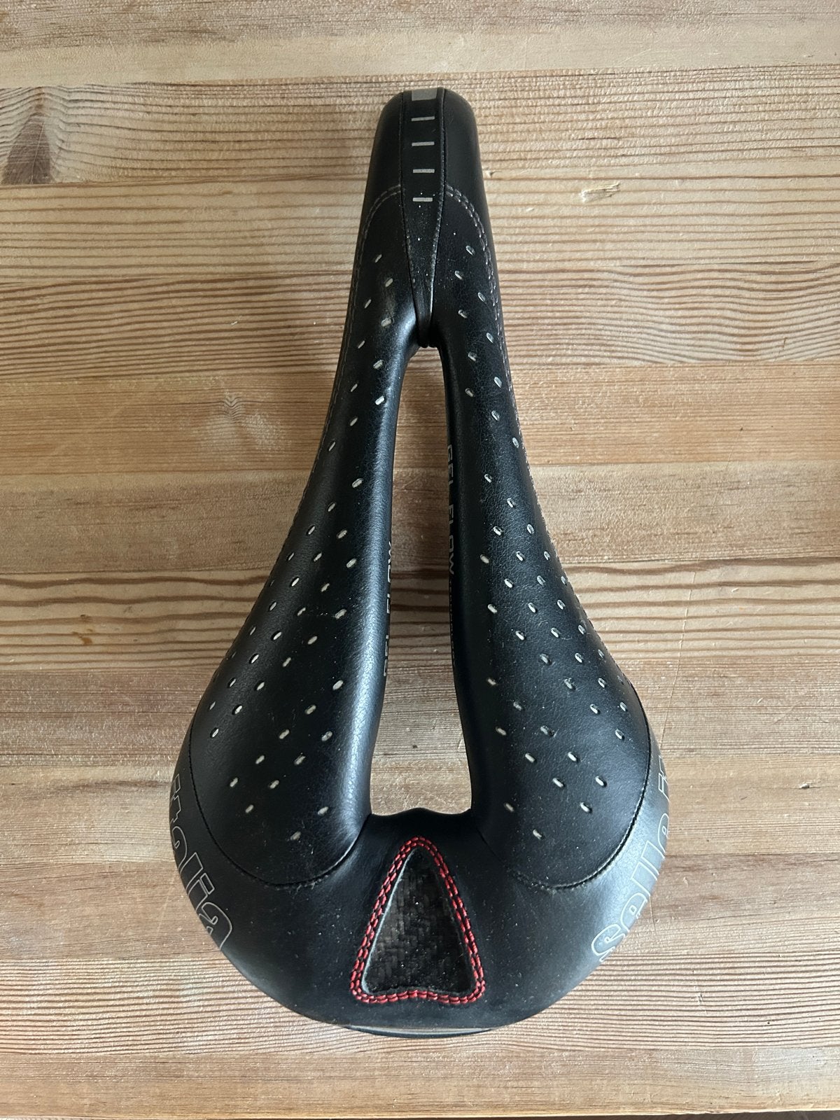 Selle Italia SLR Superflow Zadel - Zwart, Leer, Nieuw, Ophalen of Verzenden, Zadel