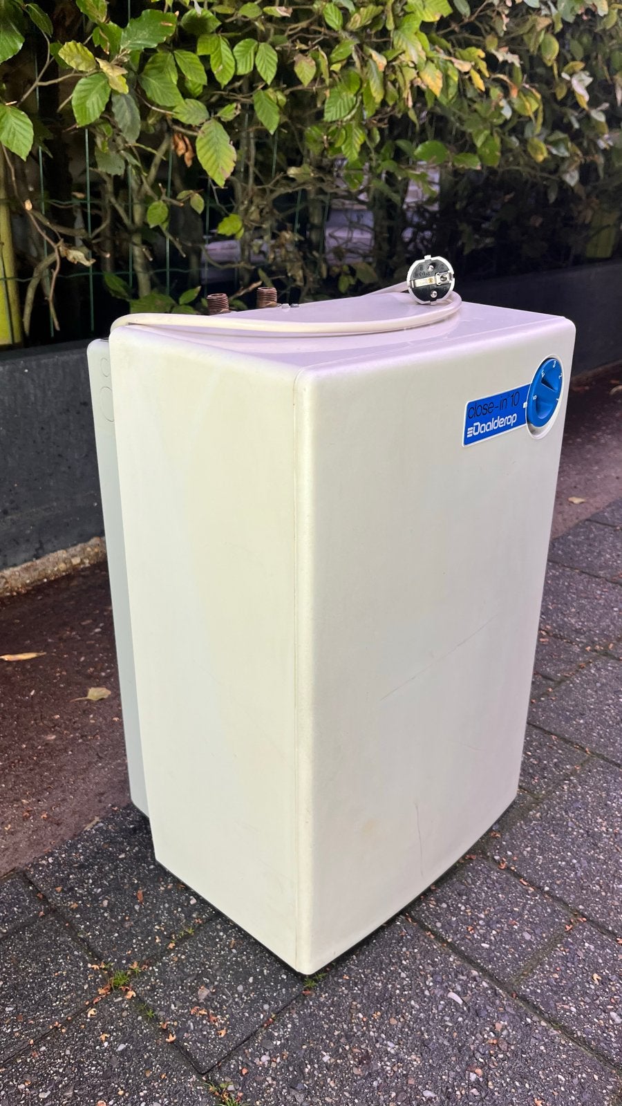 Daalderop Close-in 10 liter boiler, Ophalen, Gebruikt, Boiler, Minder dan 20 liter
