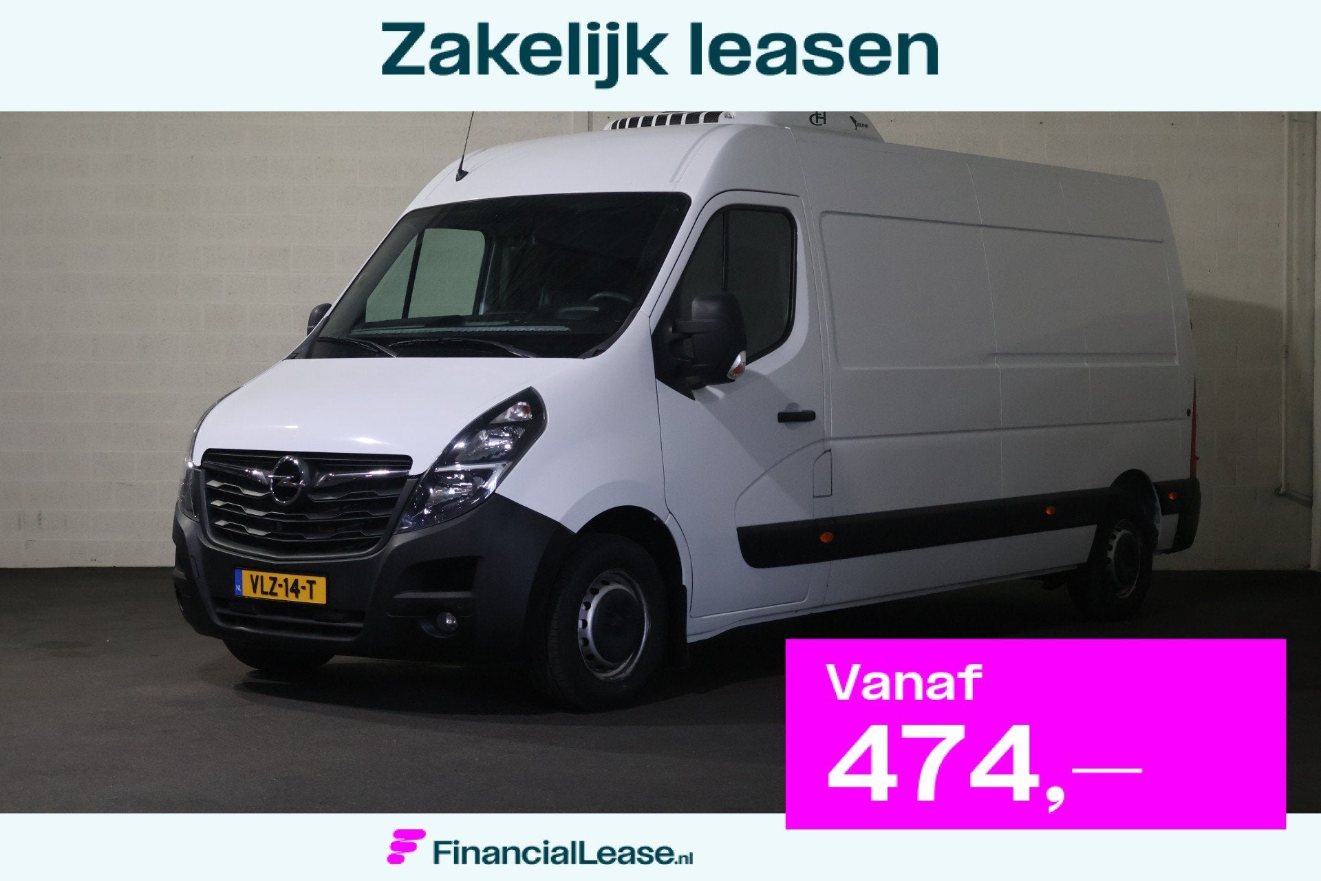 Opel Movano 2.3 CDti L3 H2 Koelwagen, Voorwielaandrijving, Stof, Gebruikt, Euro 6