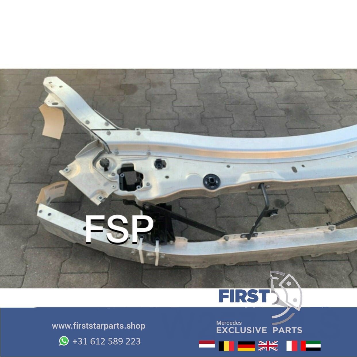 W257 C257 CLS COMPLEET VOORFRONT ORIGINEEL Mercedes FRONT 20, Gebruikt, -, Voor, Ophalen of Verzenden