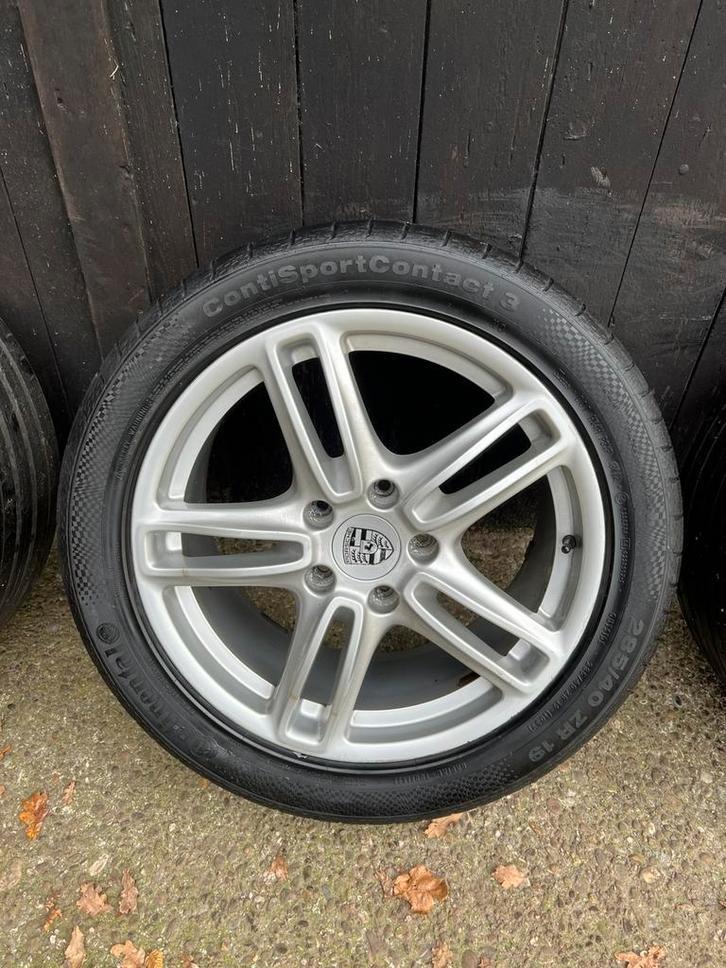 Originele Porsche panamera 970 turbo velgen 19? 5x130 set, Auto-onderdelen, Gebruikt, 285 mm, Banden en Velgen, Niet ingevuld
