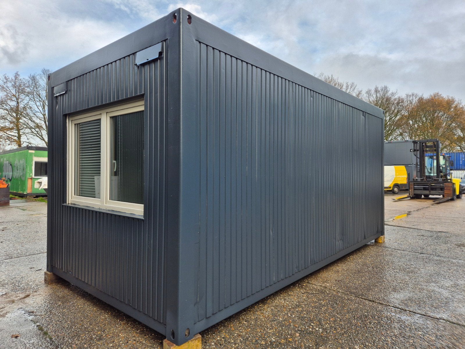 6x3m kantoorunit / bouwkeet / schaftkeet / woonunit, Doe-het-zelf en Verbouw, Ophalen, Nieuw, 1000 watt of meer, Haakse handslijpmachine