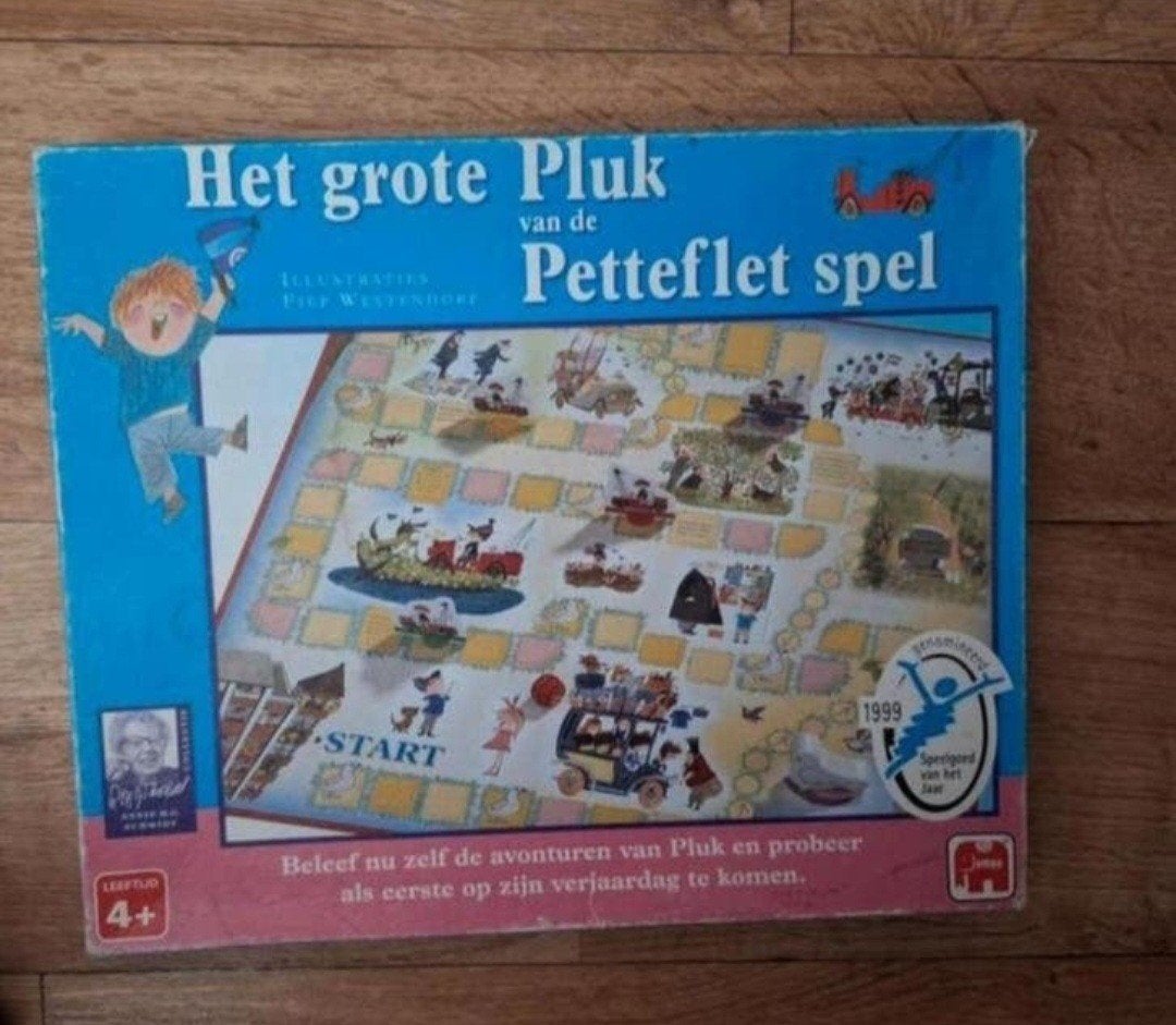 Het grote Pluk van de Petteflet spel - Jumbo, Vijf spelers of meer, Ophalen of Verzenden, Gebruikt, Jumbo