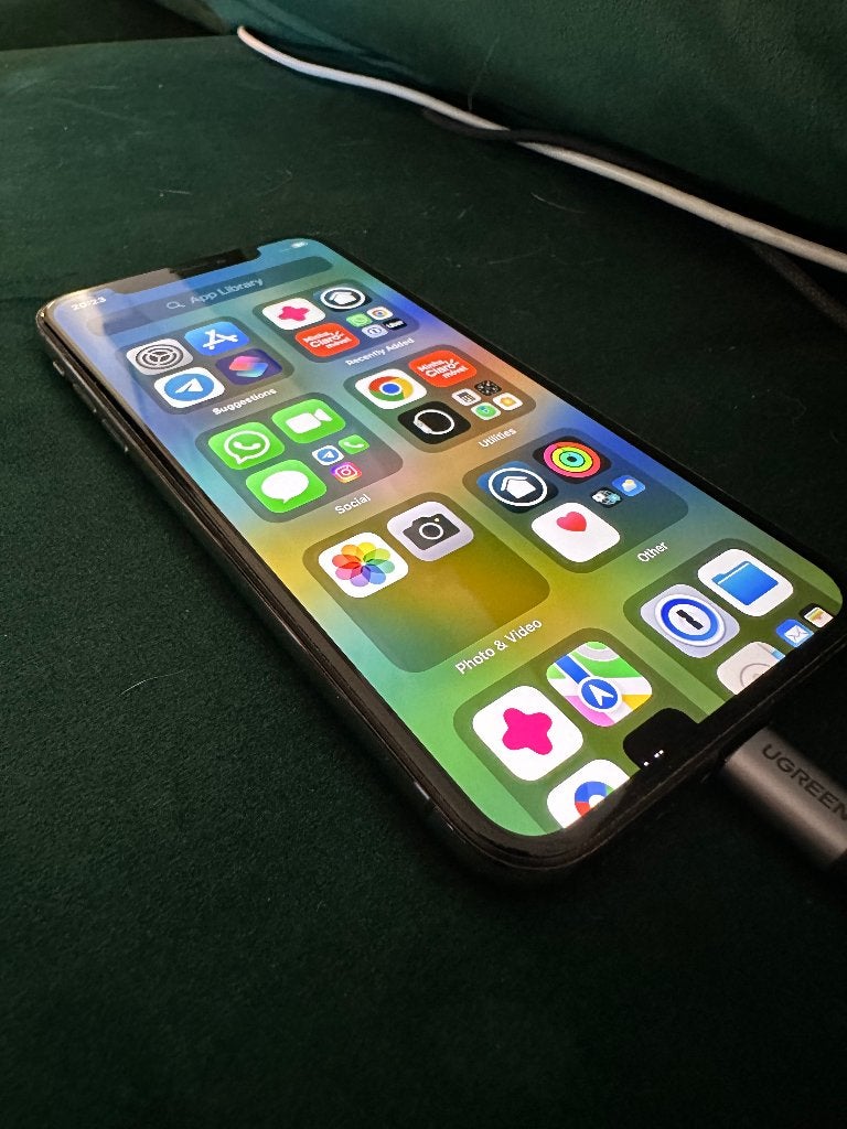 iPhone X 64GB met originele en Mous case, Ophalen of Verzenden, Gebruikt, Zwart, 64 GB
