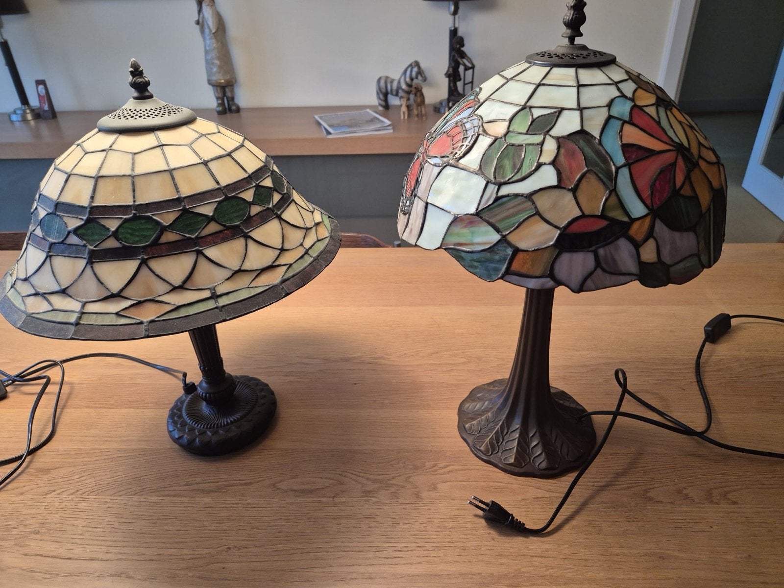 Tiffany stijl lampen - Set of los te koop, Ophalen