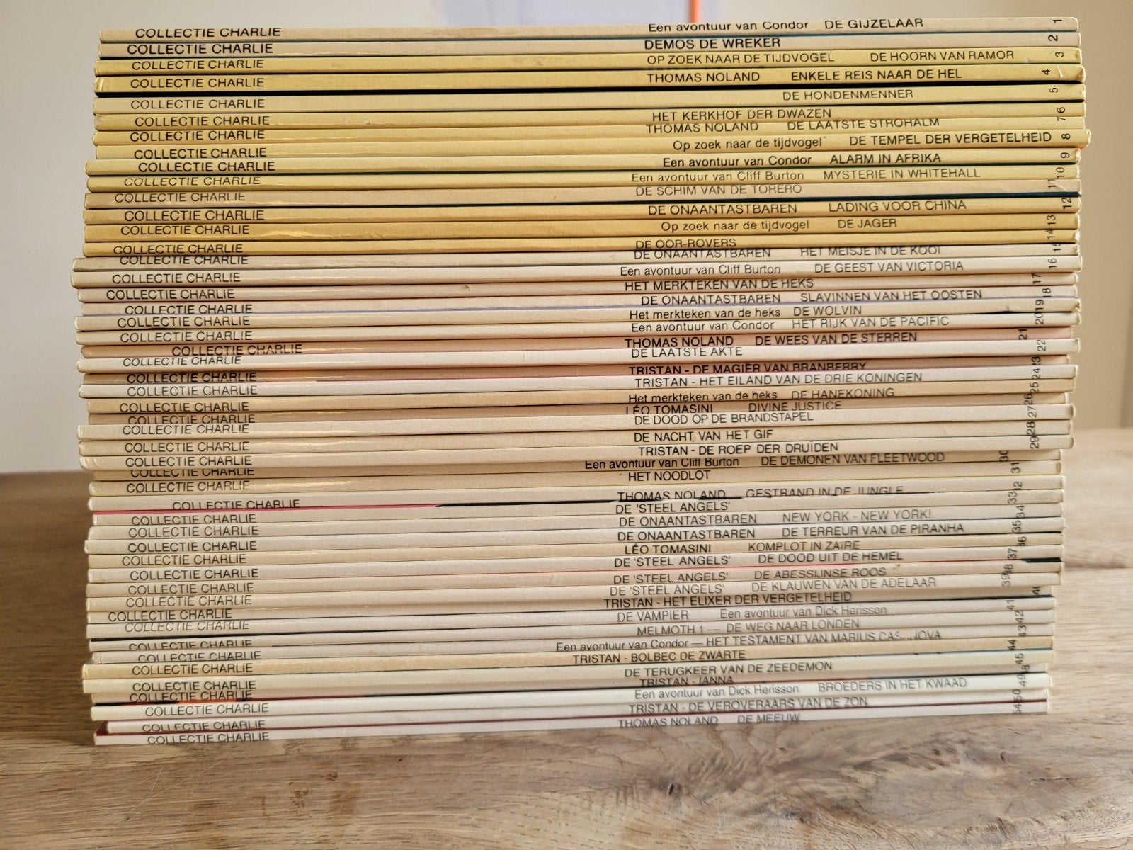 Collectie Charlie, Meerdere stripboeken, Ophalen of Verzenden, Gelezen, Diverse auteurs