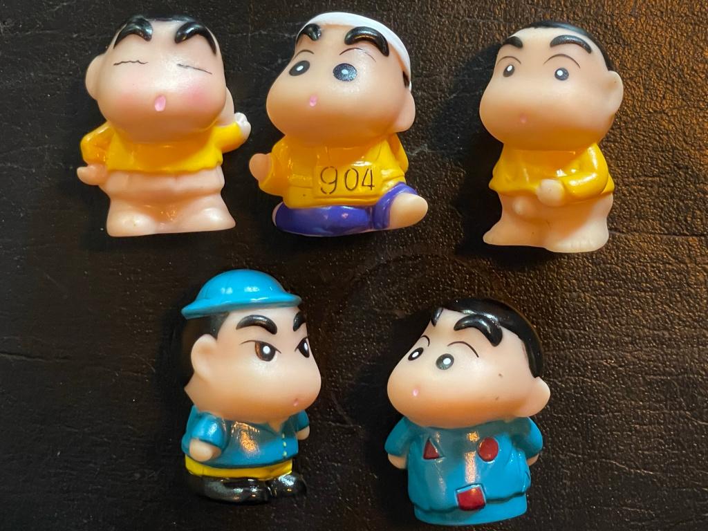 Shin-chan figuren 10 stuks pvc begin jaren 2000 eigen import, Verzamelen, Ophalen, Nieuw
