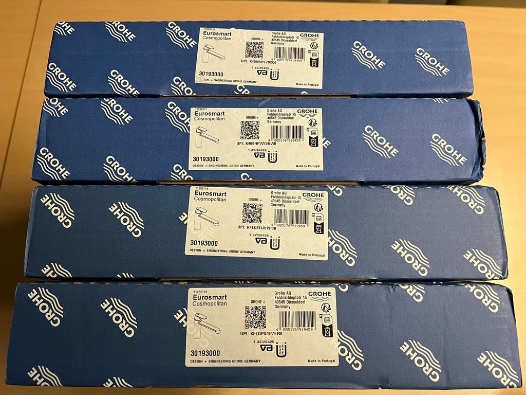 Partij Grohe Eurosmart Cosmopolitan Keukenmengkraan Medium, Ophalen of Verzenden, Nieuw, Koper, Kraan