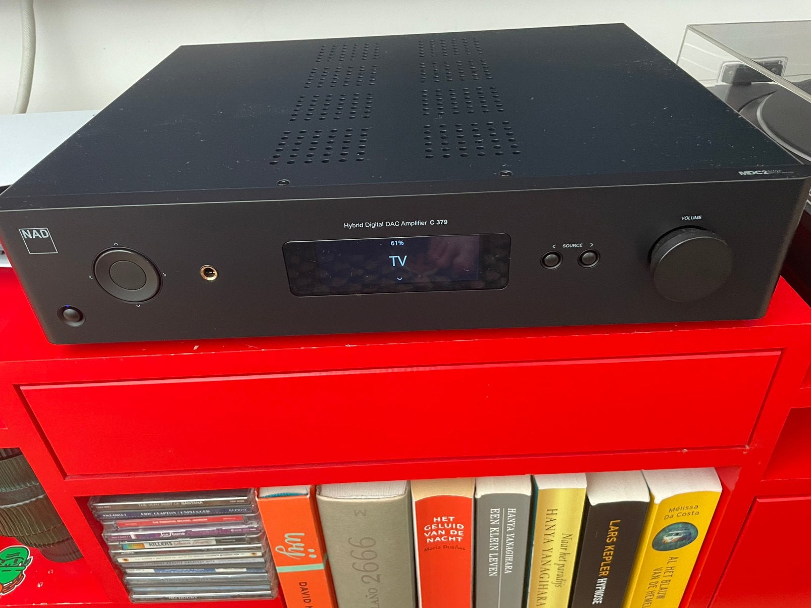 NAD C379 met Bluos-D module, Audio, Tv en Foto, Versterkers en Receivers, Ophalen, Zo goed als nieuw, 120 watt of meer, Overige merken